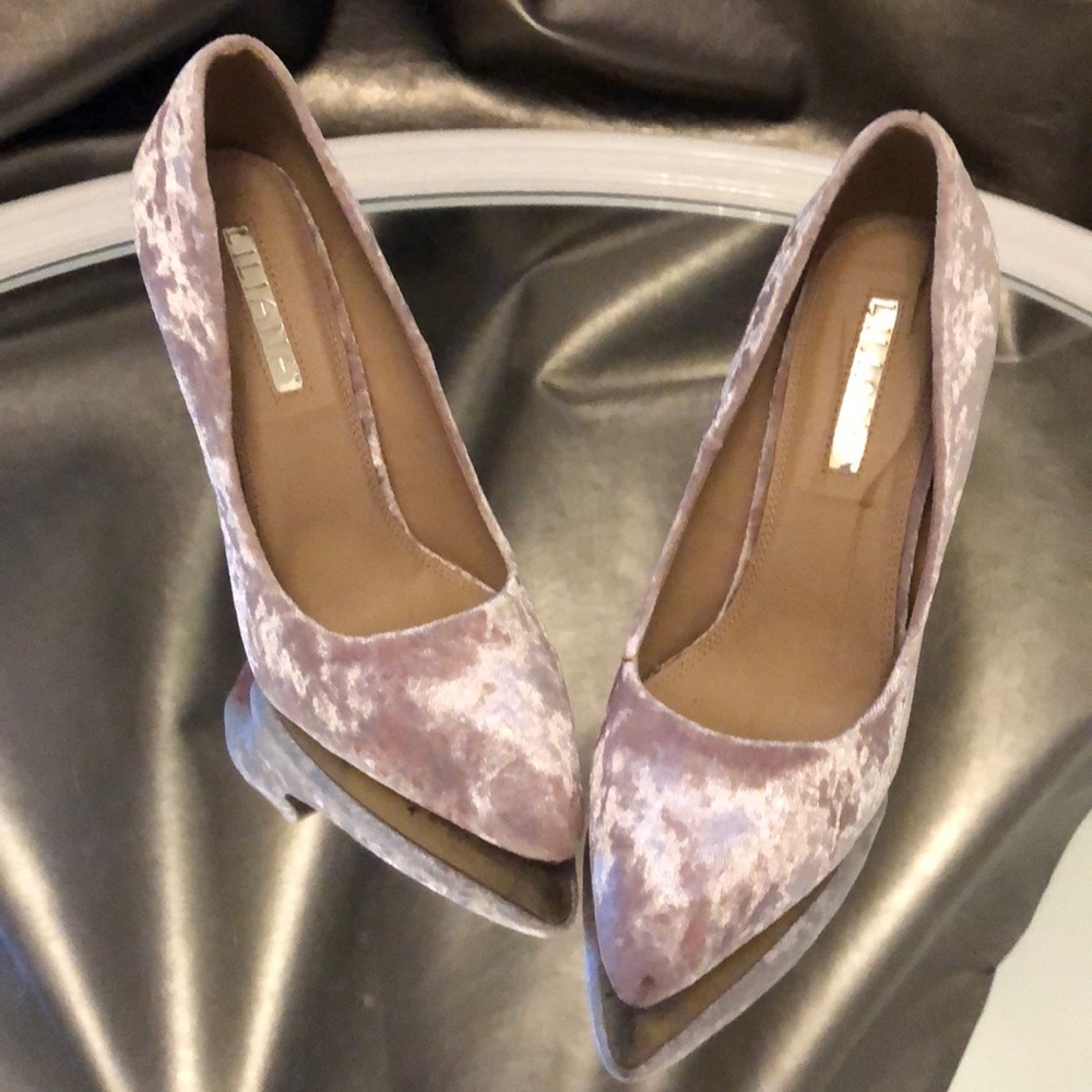 Liliana Velvet heels